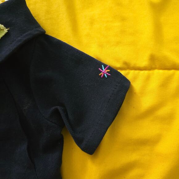 Truly Scrumptious by Heidi Klum Baby Jacket 3M – Navy, Flower Detail - Picture 9 of 9